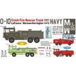 O-10 Crash Fire Rescue Truck NAVY
