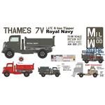 Fordson Thames 7V, 6 ton Tipper (NAVY) late