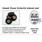 Goodyear 9,5 x 16 Wheel Set