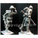 Französischer Soldat "in Action" II   1:35