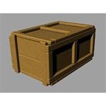 British wood ration boxes