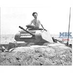Dug in German Pz.Kpfw II Tank “strong point”