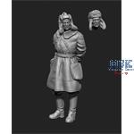 Soviet Tank officer in sheepskin coat No.1