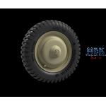 VW Kübelwagen wheels w/ protective cap (early)