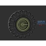 BAZ 6x6 trucks (64022) Road Wheels