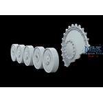 Pz. Kpfw II burn out wheels set