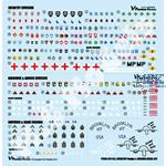 1/35 WWII U.S Army Budge&Insignia Decal set