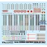 1/35 WWII German Army Equipment Decal set 1/35 WWII German Army Equipment Decal set