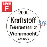 1/35 Fuel Drum Cover Set Type F 1939