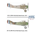 Spad S.XIII early Rene Fonk 1/72 limitiert