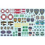 1/25 NYC Auxiliary Service Logos Decal Set