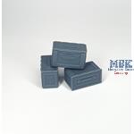 US 50 cal ammo boxes / Munitionskistten (6x)