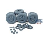 Sd.Kfz.234 road wheels w/ spare (weighted) mix 2