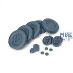 Sd.Kfz 222 early wheels set (weighted) Typ 1 (TAM)