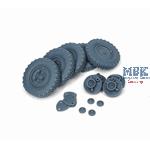 Sd.Kfz 222 early wheels set (weighted) Typ 2 (TAM)