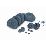 Sd.Kfz 222 early flat wheels set Typ 2 (TAM)