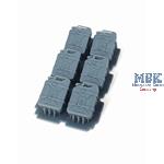 Sd.Kfz 234 jerry cans set (6 pcs)