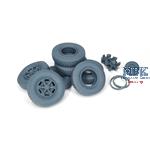 Lancia 3Ro road wheels (weighted) w/spare type 1