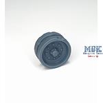 Leopard 1 MBT chassis damaged road wheels