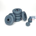 Mercedes L4500A road wheels #1 (weighted) (Zvezda)
