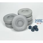 Faun L900 road wheels set (weighted) type 3