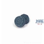 Sd.Kfz 234 hub with the screws (2 pcs)