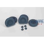 VW Kübelwagen ballon road wheels flat tires type 3