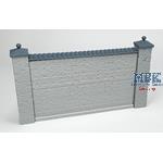Brick wall w/ pillars & italian tiles -12,5x6,5 cm