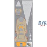 Bismarck Wooden Deck set 1/200