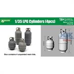 LPG Cylinders / Gasflaschen 4pcs  1/35