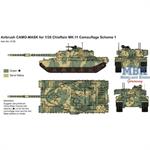 Airbrush CAMO-MASK 1/35 Chieftain MK.11  Scheme 1