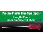 Precise Plastic Glue Tips, Ersatzkanüle 0,25mm 5x