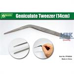 Geniculate Tweezer / Gebogene Pinzette 14cm