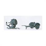 60 cm Flakscheinwerfer mit SdAnh. 51