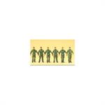 Bundeswehr Infanteristen im Marsch