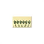 Bundeswehr Soldaten stehend, Feldmütze