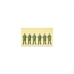 Bundeswehr Soldaten stehend, Parka, Barett Bundeswehr Soldaten stehend, Parka, Barett