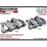 Spare tracks w.brackets type 3a Panzer IV F-H 1/35