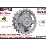 Panzer III StuG III sprockets with hub cap