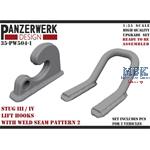 StuG III / IV lift hooks Pattern 2 (1:35)