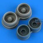 A-10A/C Thunderbolt II correct fan blades