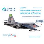 Su-25SM 3D-Printed & coloured Interior