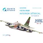 Su-25UB  3D-Printed & coloured Interior