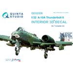 A-10A 3D-Printed & coloured Interior