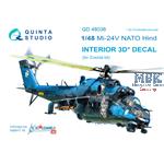 Mi-24V NATO 3D-Printed & coloured Interior