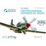 P-51D (Late) 3D-Printed & coloured Interior