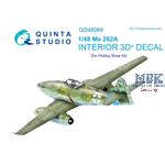 Me-262A 3D-Printed & coloured Interior