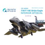 F-15E Strike Eagle  3D-Printed & coloured Interior