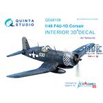 F4U-1D Corsair  3D-Printed & coloured Interior