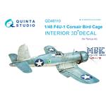 F4U-1 Corsair 3D-Printed & coloured Interior